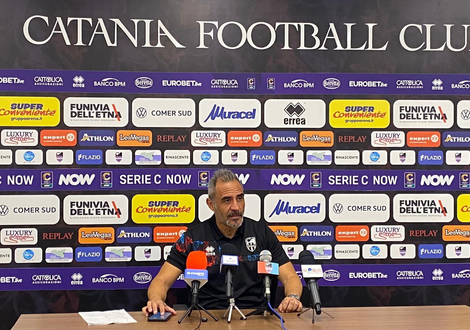 Toscano in conferenza prima di Taranto-Catania: “Vogliamo tornare alla vittoria fuori casa”