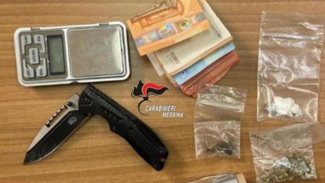 Spaccio nel Messinese, finisce in manette un 25enne di Milazzo