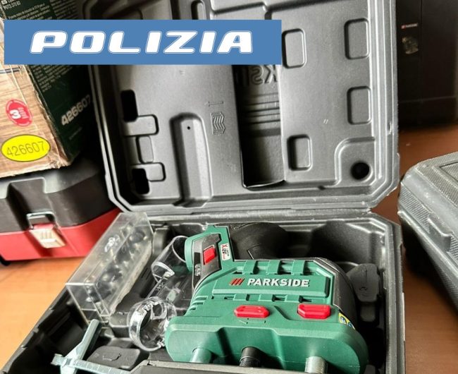 Scoperto a Catania deposito con 90mila euro di materiale rubato
