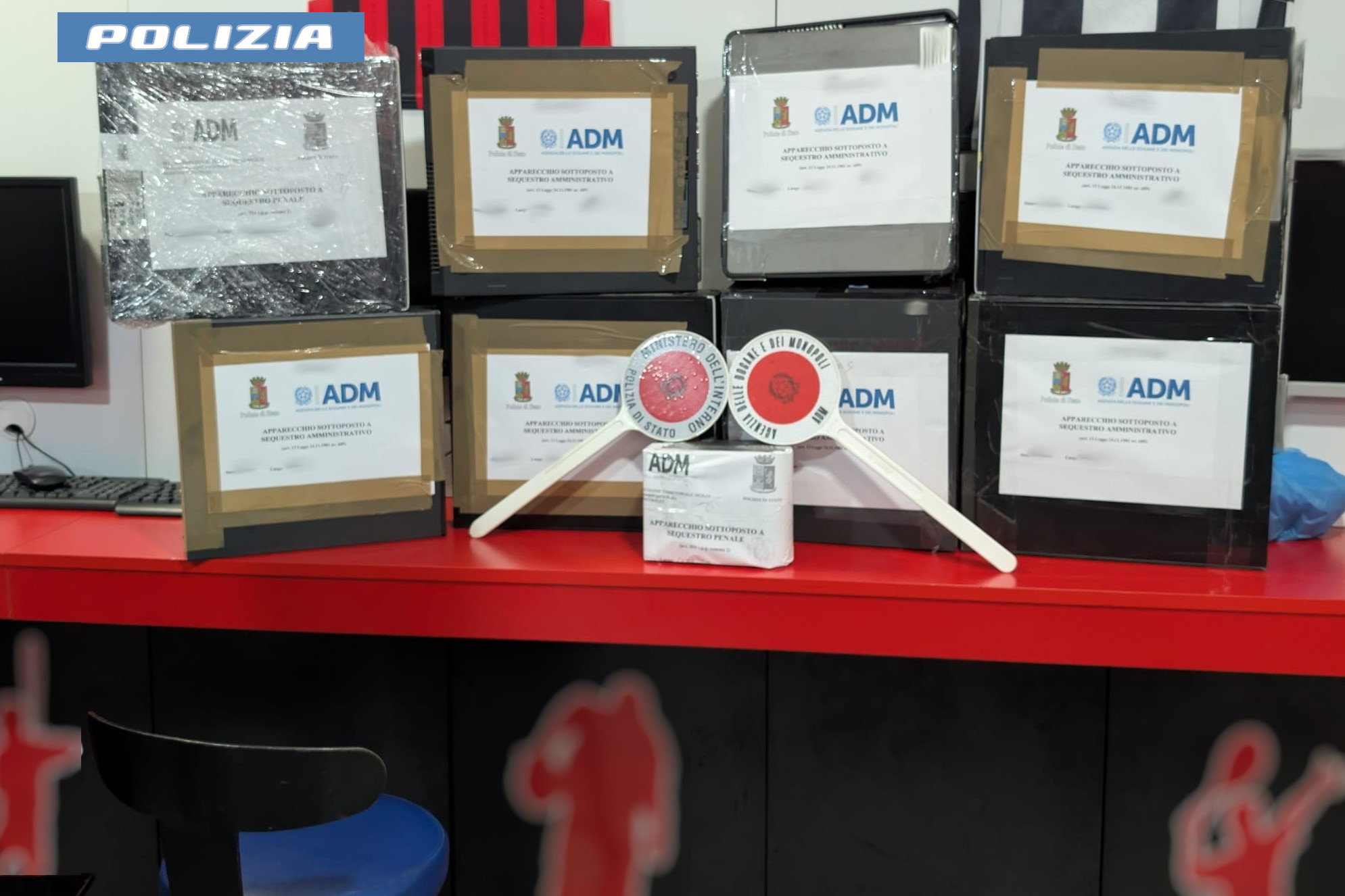 Gioco illegale a Catania, 8 denunciati e sanzioni per 200mila euro