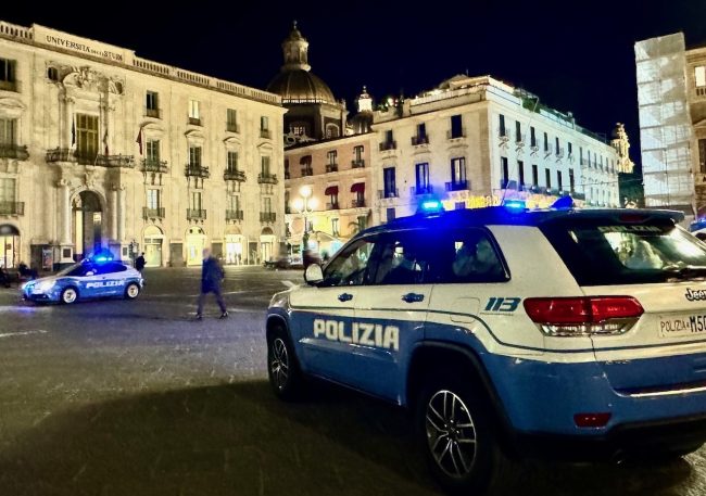 Catania, movida sicura: controlli interforze nel fine settimana. Il bilancio