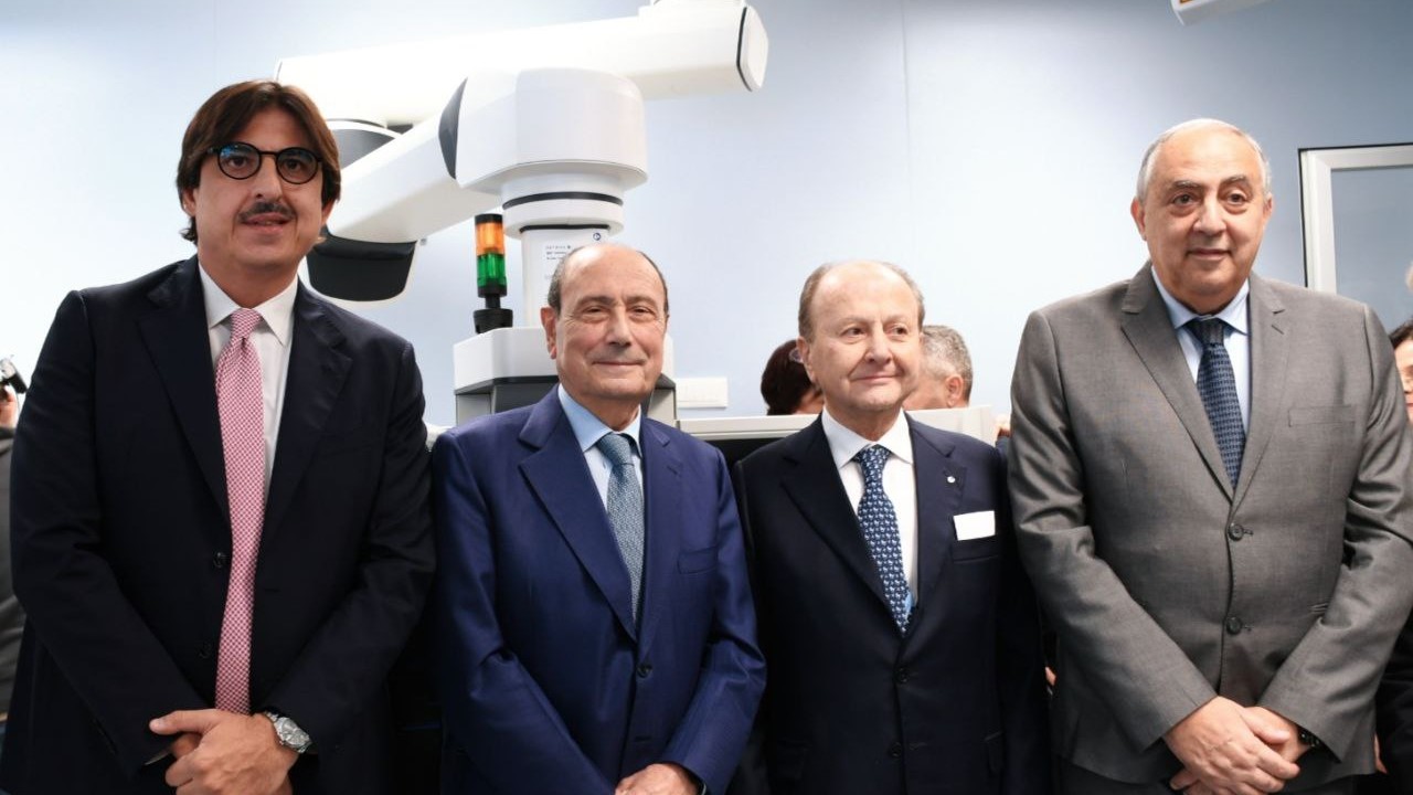 Schifani inaugura sala operatoria al Maria Eleonora Hospital: importante la collaborazione tra pubblico e privato