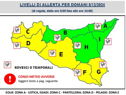 meteo sicilia domani