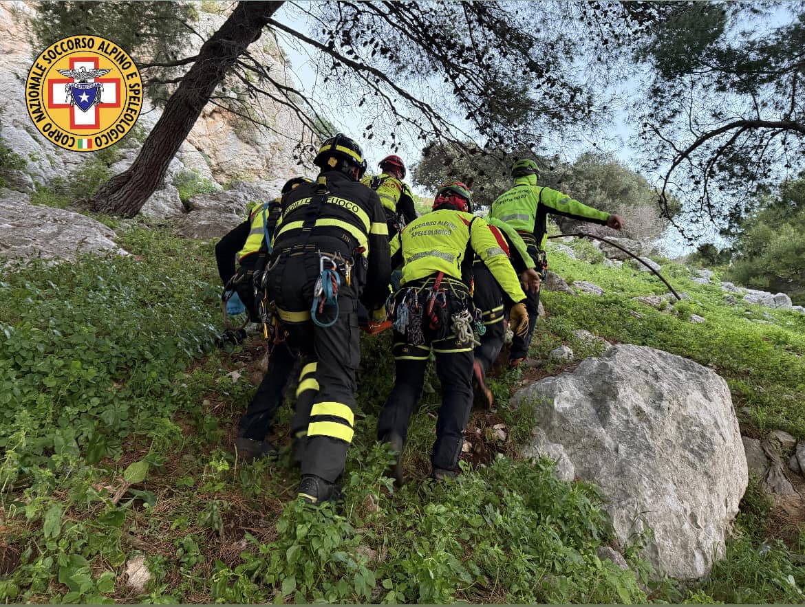 Monte Pellegrino: recuperato il corpo di un uomo sotto il belvedere