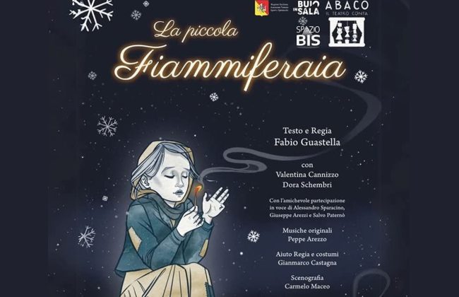 A Teatro Bis per il cartellone “Piccoli Sguardi” rivive la storia della Piccola Fiammiferaia