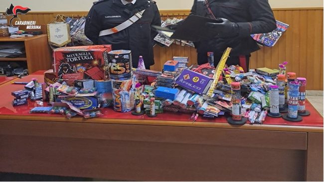 Fuochi d’artificio illegali in Sicilia, le operazioni delle Forze dell’Ordine