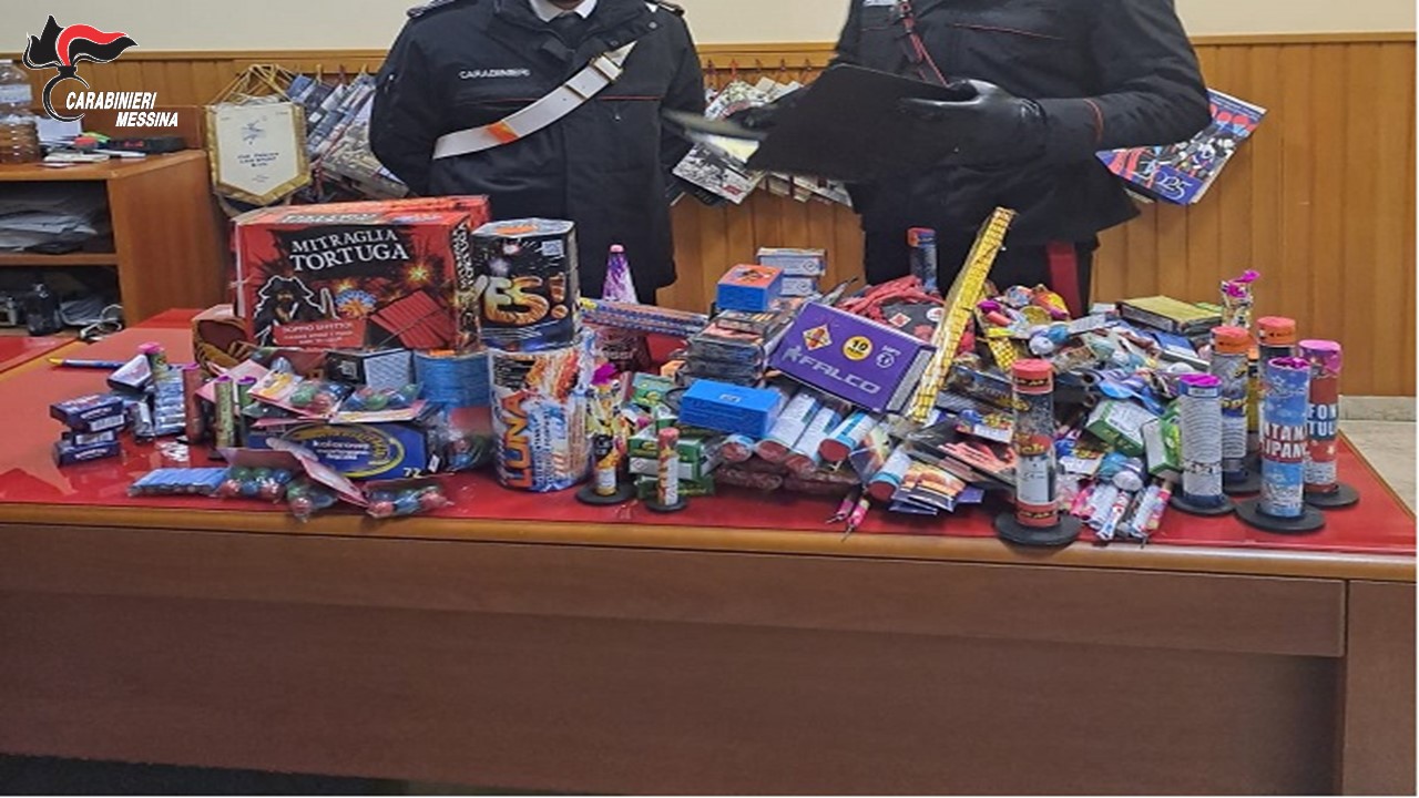 Fuochi d’artificio illegali in Sicilia, le operazioni delle Forze dell’Ordine
