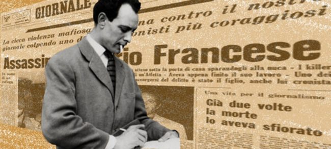 Mario Francese, il ricordo del cronista ucciso dalla mafia 46 anni fa
