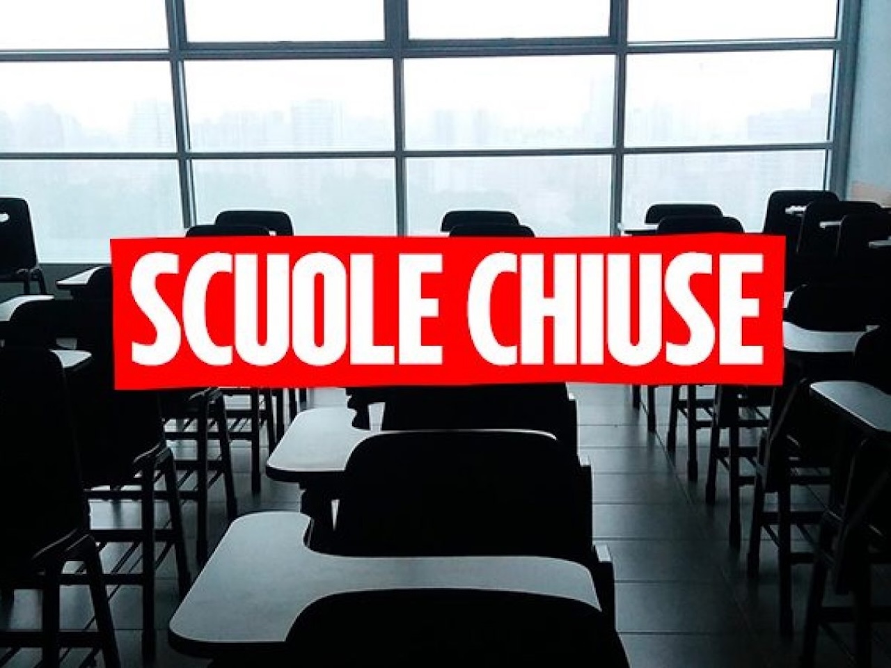 Scuole chiuse domani per allerta meteo