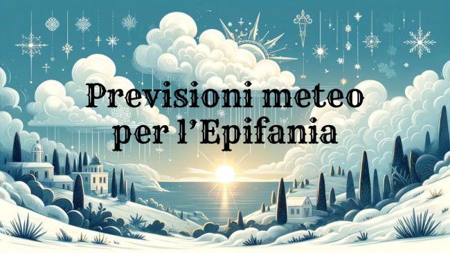 Meteo Epifania in Sicilia, le PREVISIONI per domani