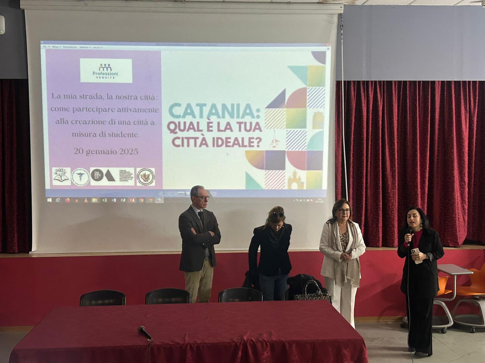 Seminario all’I.C. “Cavour” “Catania: qual è la tua città ideale?”