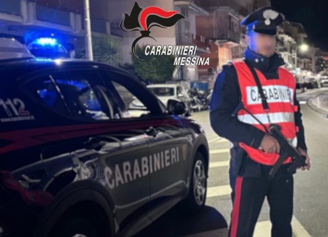Il furto d’auto e l’inseguimento per le vie del Messinese: un arresto