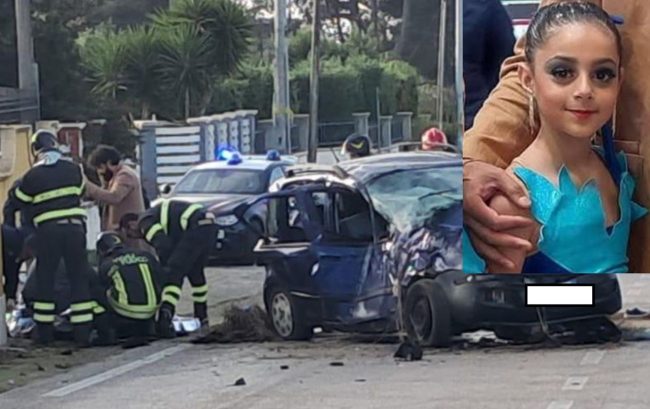 Incidente sulla Niscemi-Gela, dolore sui social per la piccola Aurora
