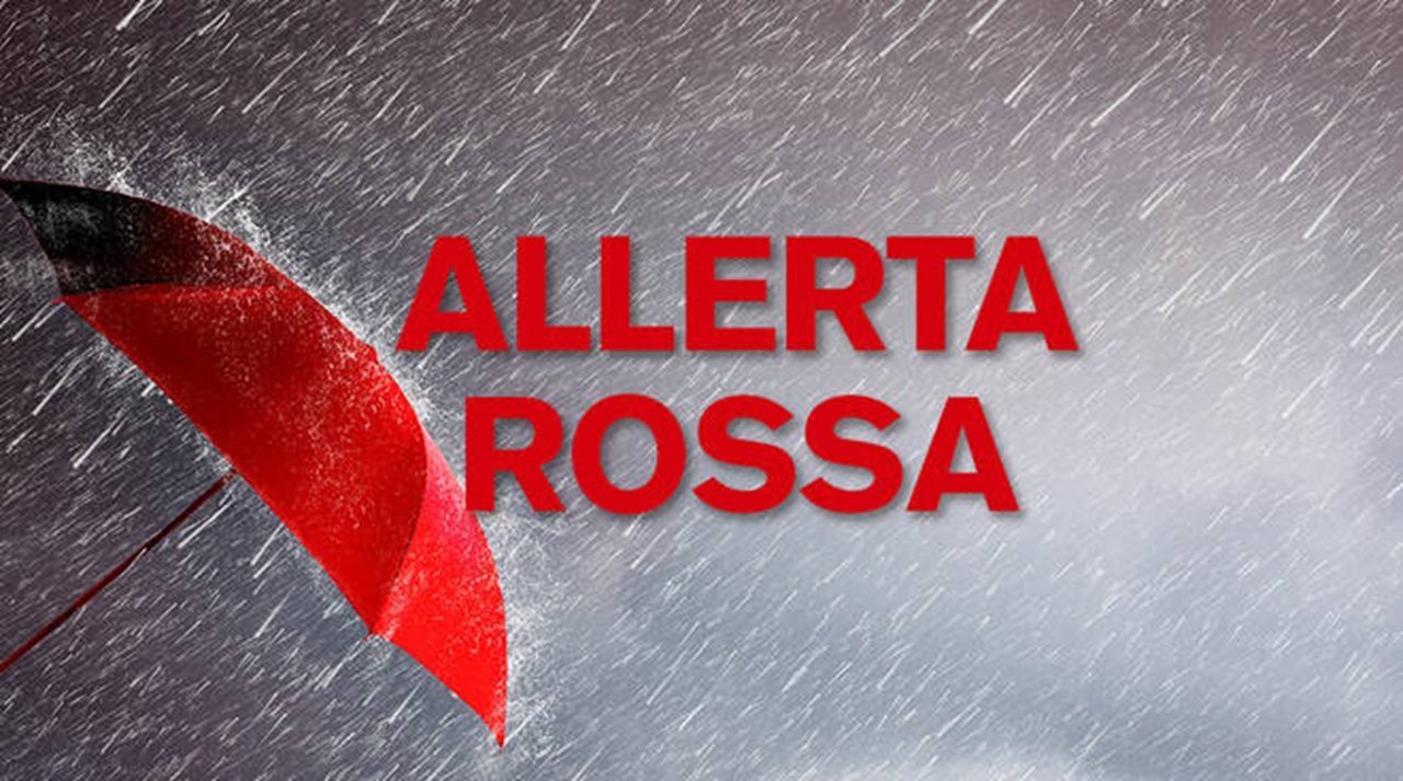 Allerta meteo rossa domani in Sicilia