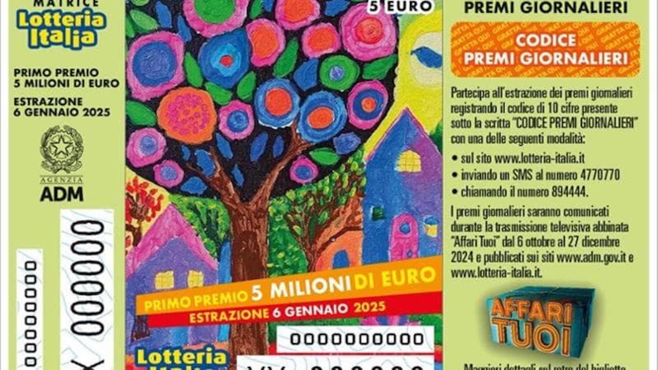 Lotteria Italia, i biglietti vincenti: colpo da due milioni di euro a Palermo