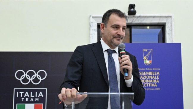 Luigi Mazzone eletto nuovo presidente della Federscherma