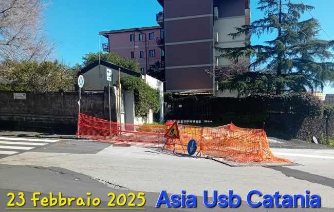 Scavo pericoloso e abbandonato in via Leucatia. La segnalazione di Asia Usb