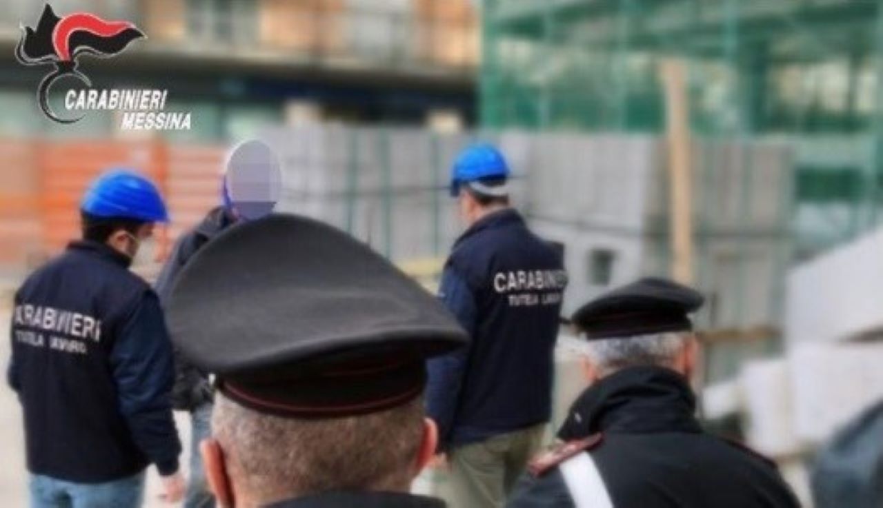 Messina, controlli in un cantiere edile: irregolarità e sanzioni per oltre 6mila euro