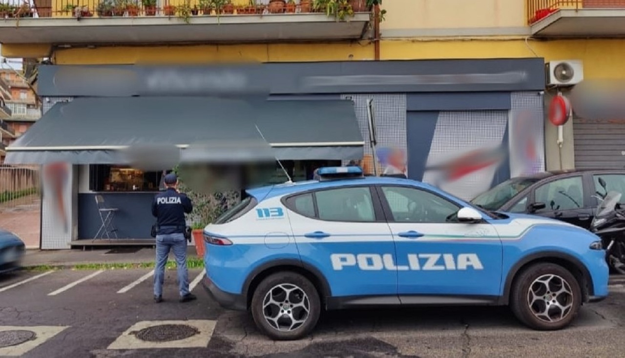 Guai per un centro scommesse di Nesima