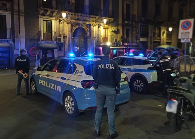 Movida sicura a Catania: controlli interforze nel fine settimana