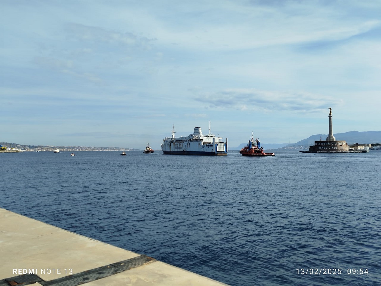 Messina, motonave “Logudoro” pronta per la demolizione