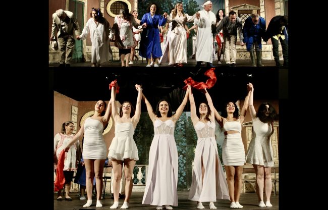 Il Teatro Stabile Gravina in una passionale interpretazione di “M’ prestimi a to mugghieri”