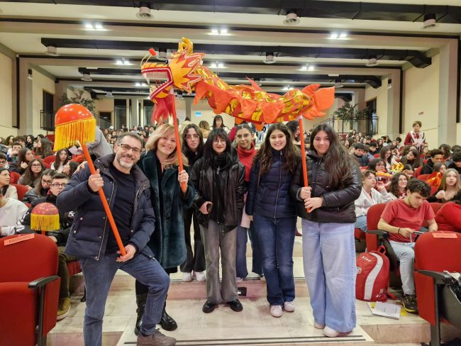 Liceo Spedalieri di Catania presente al capodanno cinese per l’ingresso dell’anno del serpente