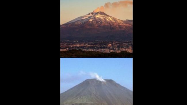 L’Etna e lo Stromboli in attività: fontane di lava e trabocchi lavici sotto monitoraggio