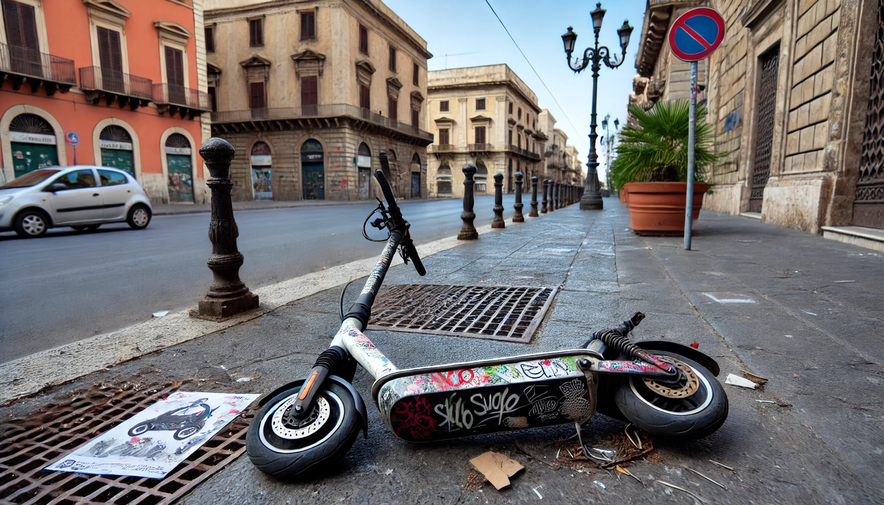 Troppi atti vandalici e furti di monopattini in sharing a Palermo: l’appello di Esco