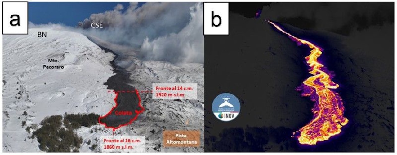 Etna, calo dei valori del tremore vulcanico. Possibile fase finale dell’attività eruttiva