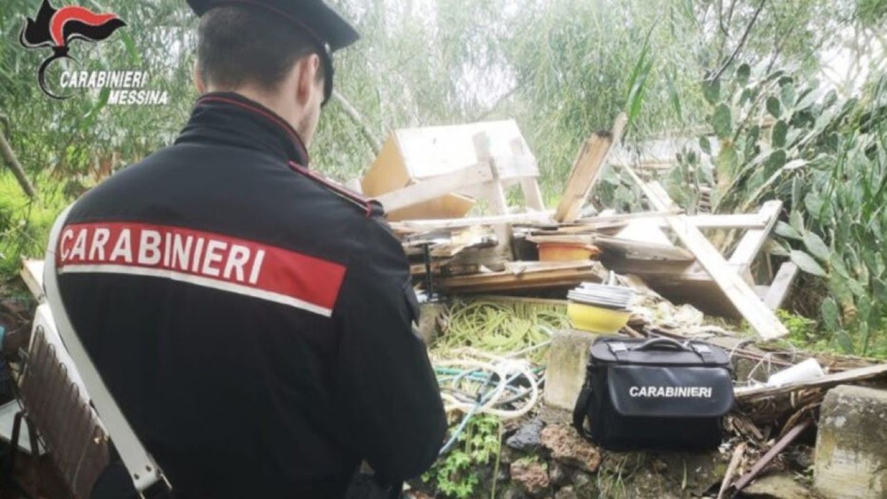 Sequestro di una discarica abusiva di rifiuti a Francavilla