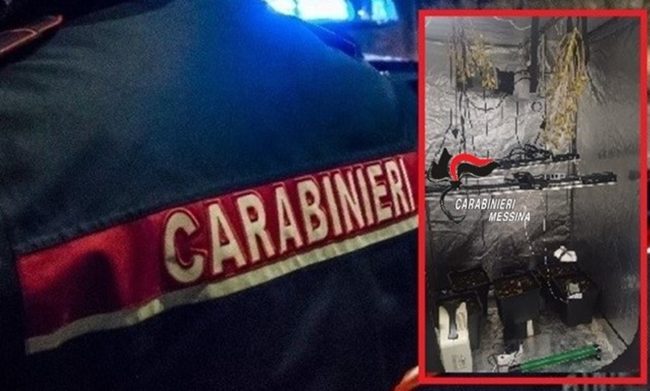 Francavilla di Sicilia, serra artigianale e marijuana già suddivisa in dosi: arrestato 61enne