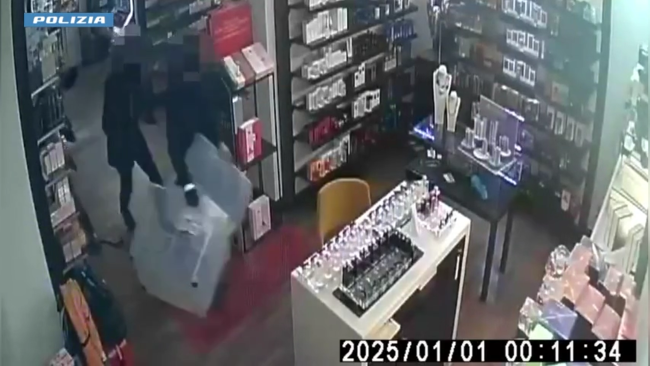 Furti con spaccata in profumeria a Catania: 2 arresti