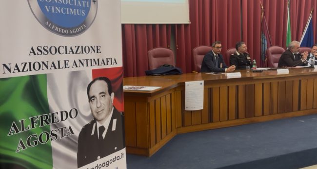 Criminalità organizzata ieri e oggi: il Convegno in memoria del Maresciallo Agosta