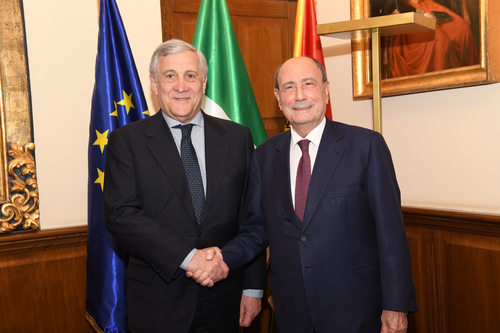 Schifani incontra Tajani, focus su Mediterraneo e gestione dei migranti