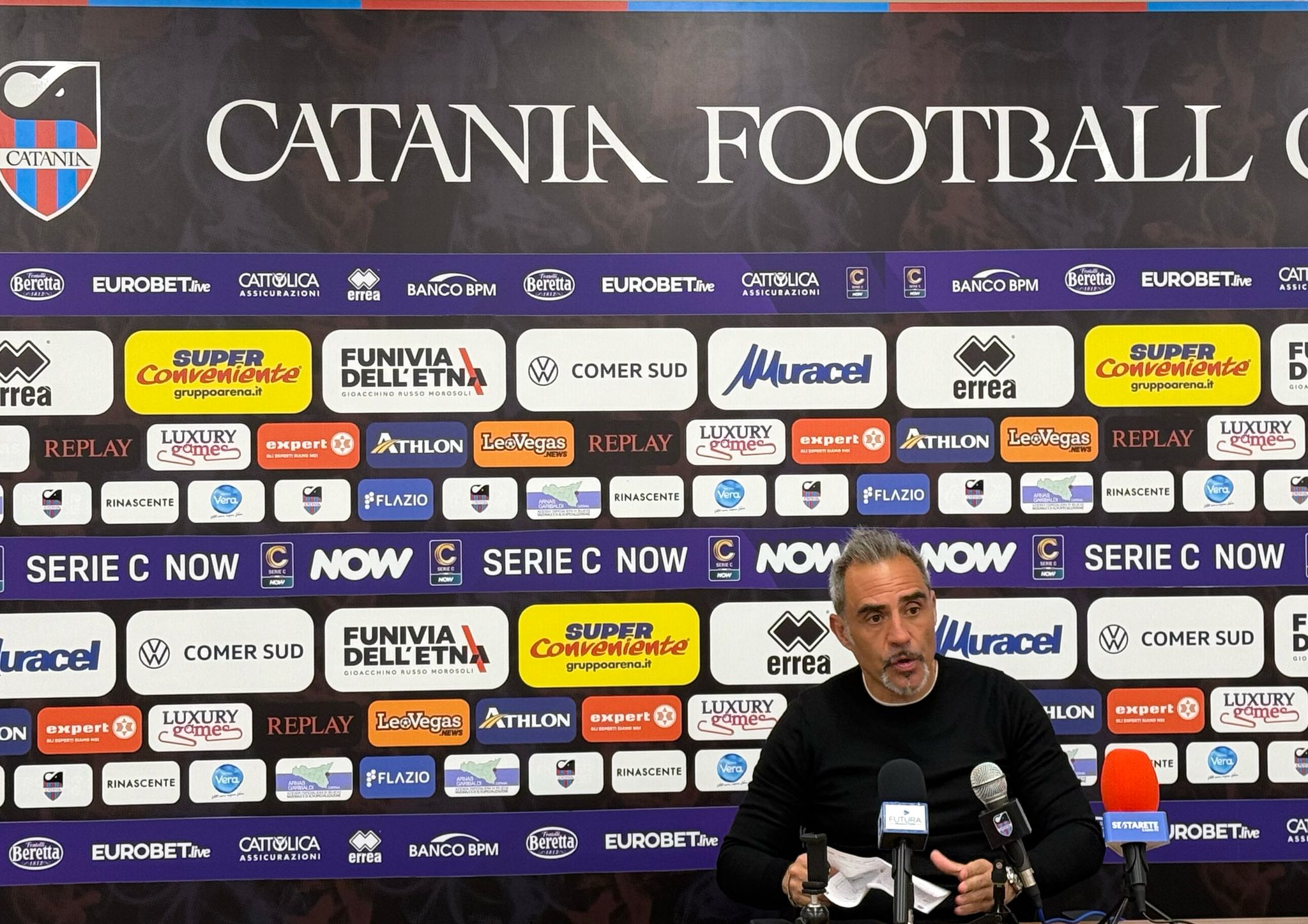 Verso Catania-Foggia, le parole di Domenico Toscano: “Siamo in emergenza, dobbiamo prenderci dei rischi”