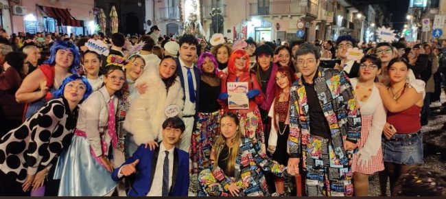 L’Istituto “Rapisardi” di Paternò protagonista all’edizione del Carnevale 2025