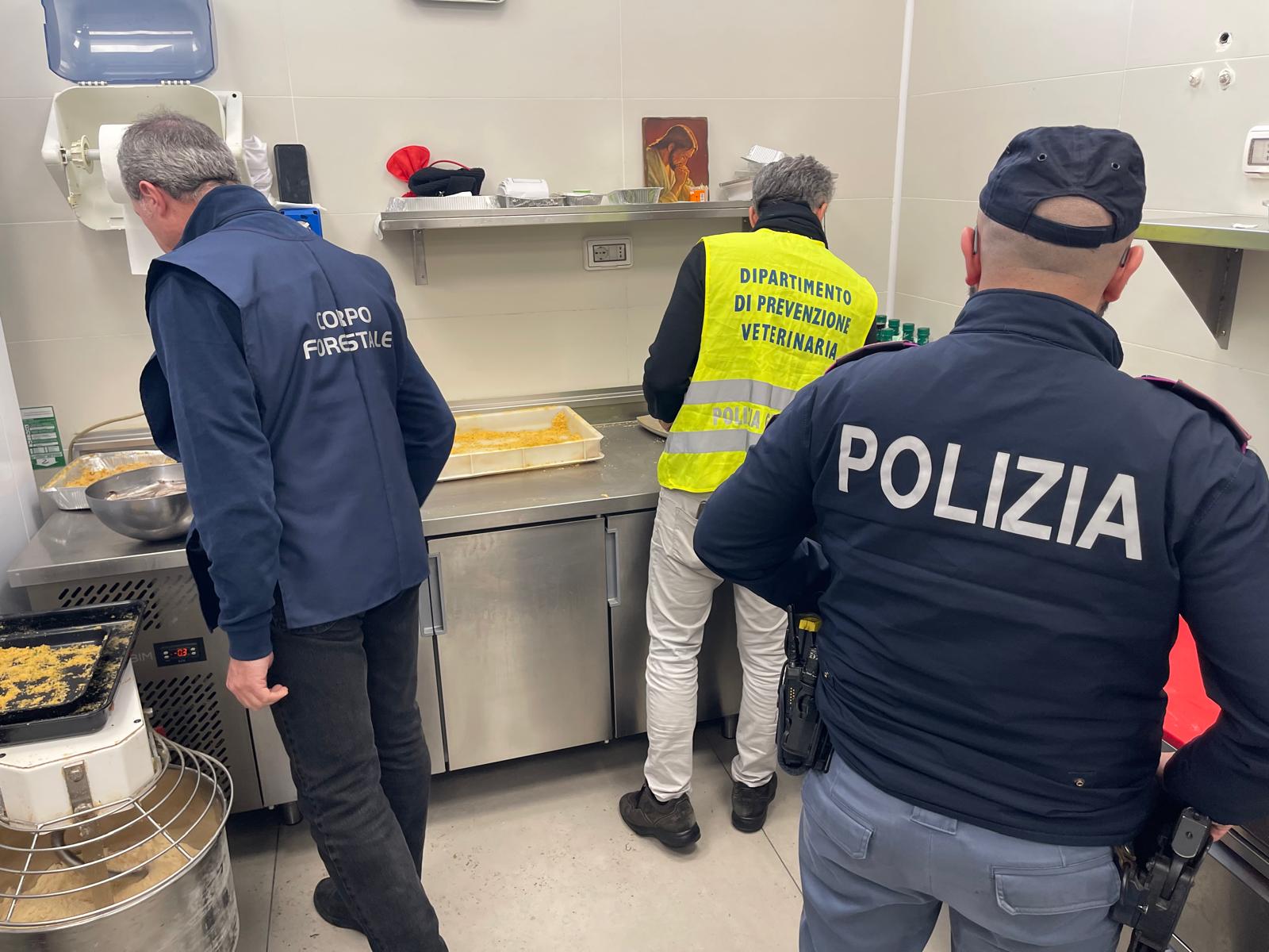 Controlli alimentari a Catania: sanzionati una pescheria-gastronomia e una società di catering