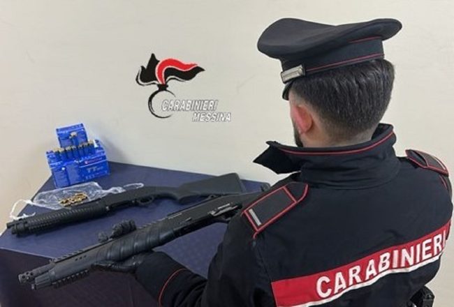 Due arresti a Messina, dalle sostanze stupefacenti alle armi da fuoco