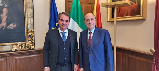 Schifani incontra il nuovo presidente di Ance Sicilia