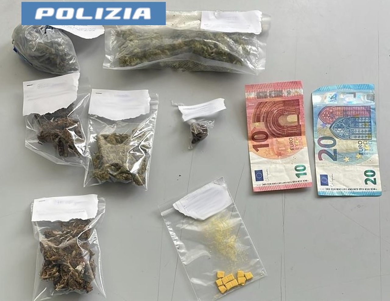 Catania, controlli antidroga a San Berillo: arrestati due spacciatori con mezzo chilo di stupefacenti