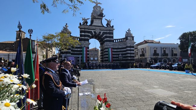 La Polizia di Stato di Catania ha festeggiato il 173° anno di fondazione a San Cristoforo