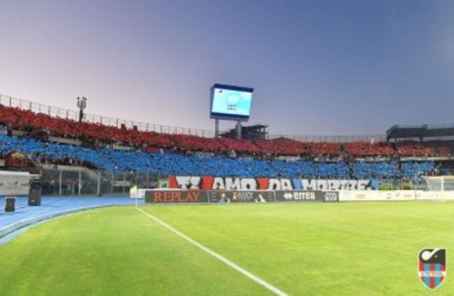 Catania-Giugliano, si disputerà domenica 4 maggio sera