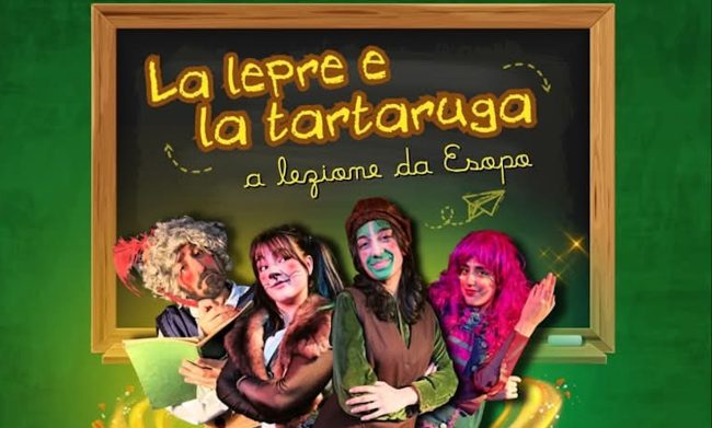 “La Lepre e la Tartaruga – A lezione da Esopo” chiude la rassegna “Piccoli Sguardi” della Compagnia Buio in Sala