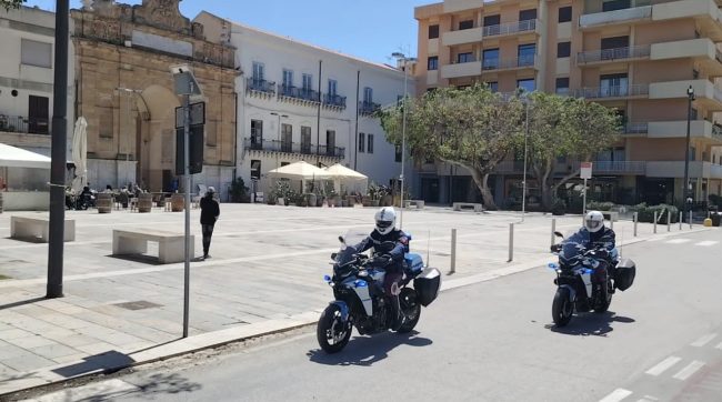 Controlli straordinari a Marsala, “al setaccio” le vie cittadine