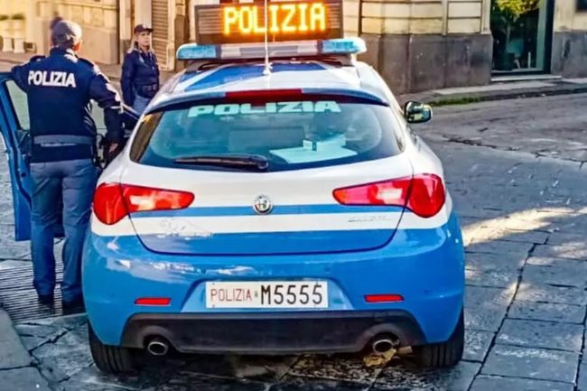 Agente delle Volanti ferito al volto con un taglierino: pregiudicato arrestato per tentato omicidio