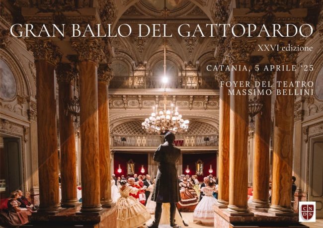 Il Gran Ballo del Gattopardo incanterà sabato 5 aprile il Teatro Massimo Bellini di Catania