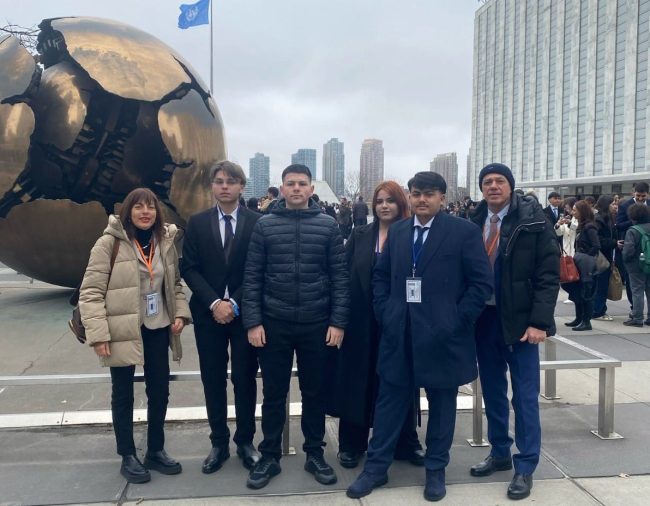 Quattro studenti dell’ITI Cannizzaro protagonisti al CWMUN 2025 di New York