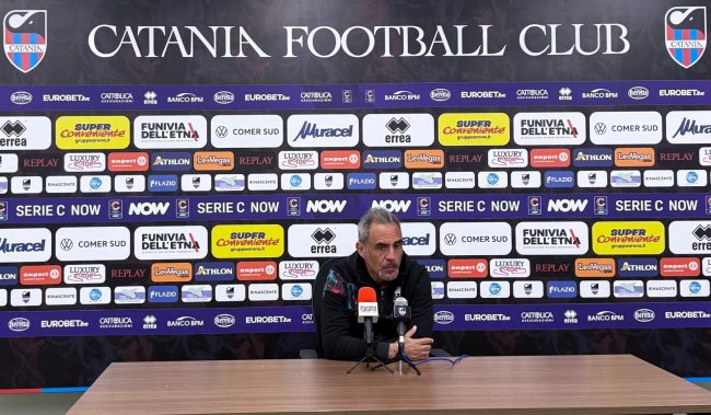 Cavese-Catania, Toscano: “Inglese e Dalmonte da gestire, Guglielmotti out e una suggestione”