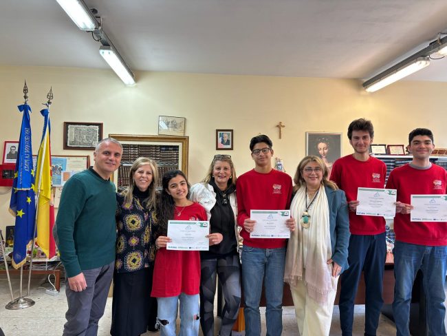 Il Liceo “E. Majorana” di San Giovanni la Punta a Cortina per la “WINTER GAMES WEEK 2025”